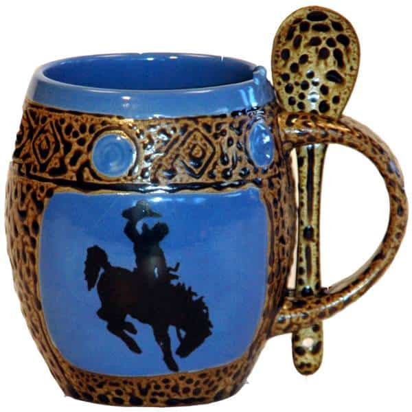 Bucking Bronco Blue